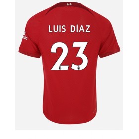 Herren Fußballbekleidung Liverpool Luis Diaz #23 Heimtrikot 2022-23 Kurzarm